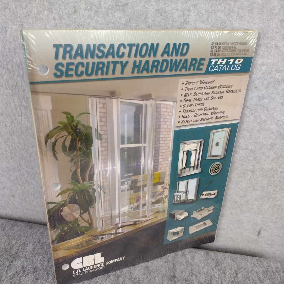 C.R. Laurence Company Catalog 2008 Transaction And Security Hardware NEW SEALED