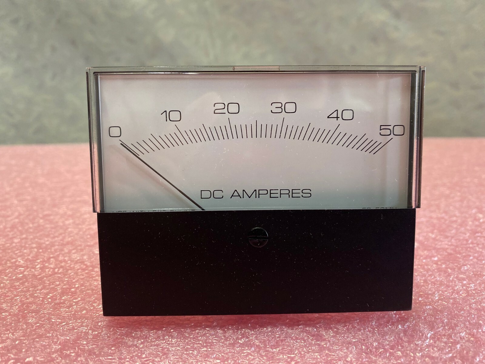 0-50 DC AMPERES  METER  MODEL #66134011
