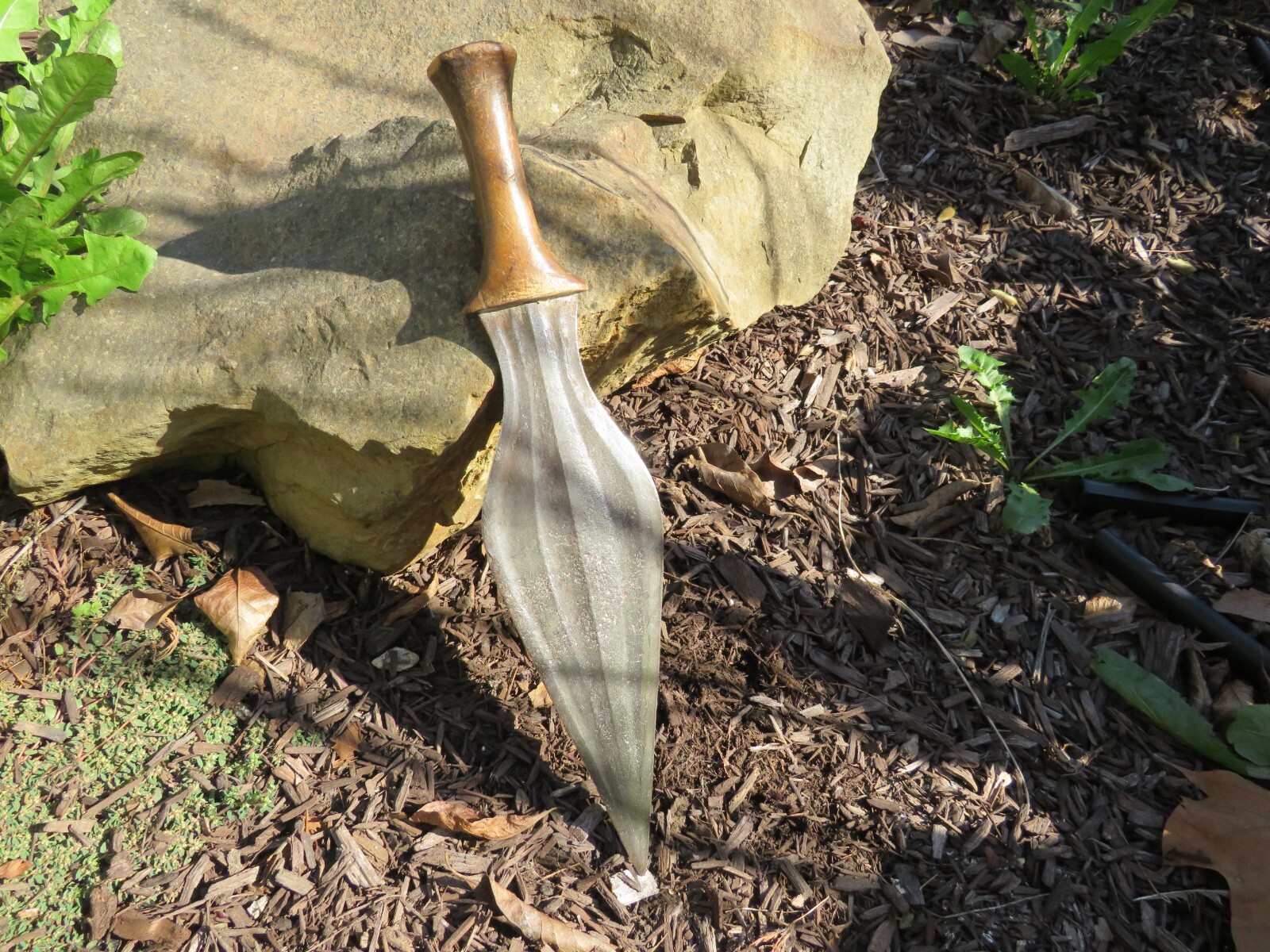 Antique African Dagger D.R.Congo BUYU / BASIKASINGO TRIB Early 1900’s or Earlier