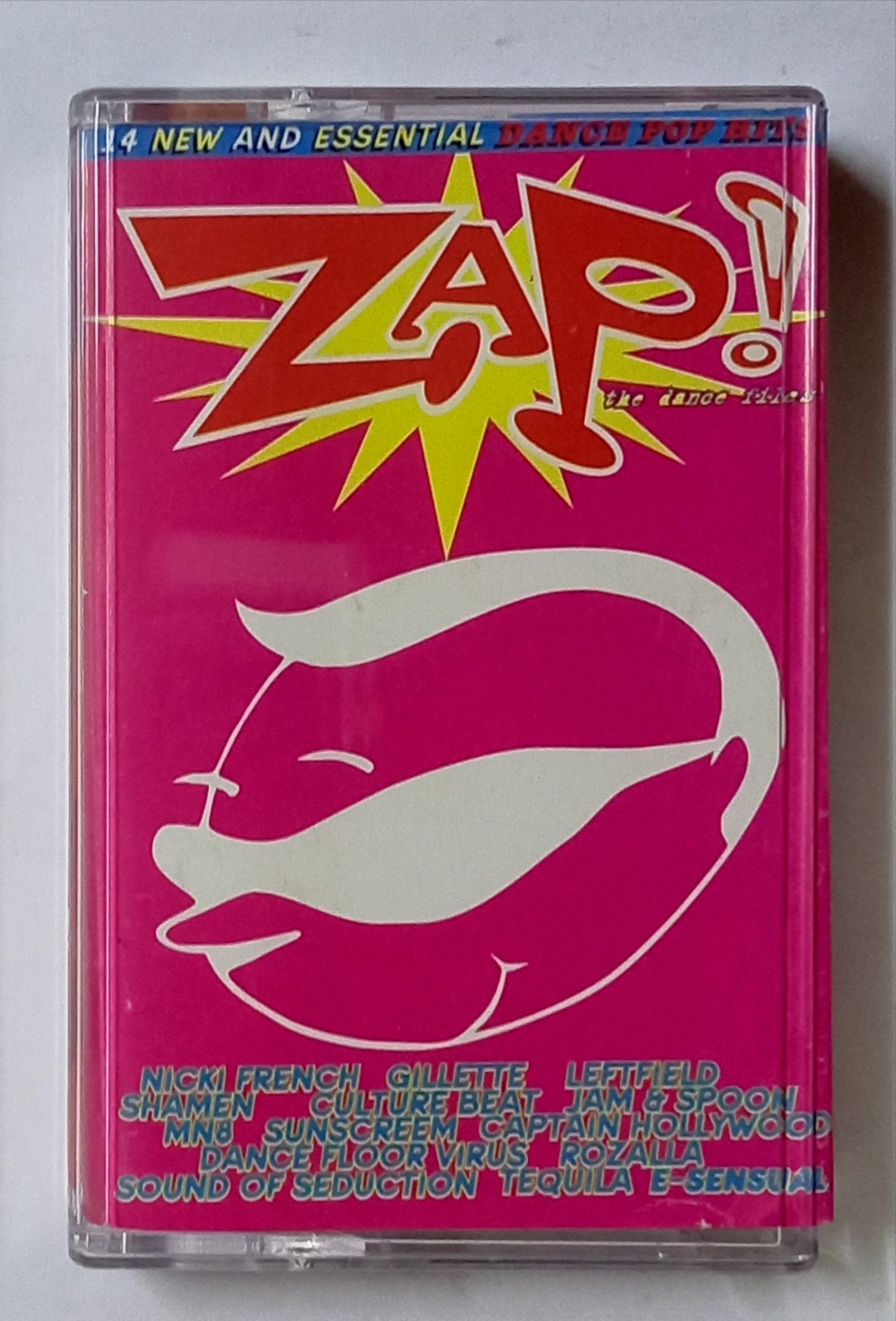 ZAP! The Dance Files Nicki French Gillette Rare Sony Malaysia Cassette Tape