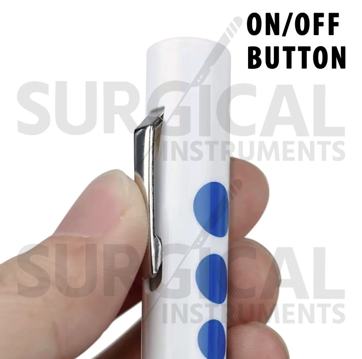 12 Pcs Disposable Penlights Diagnostic ENT, EMT Emergency Medical Instruments