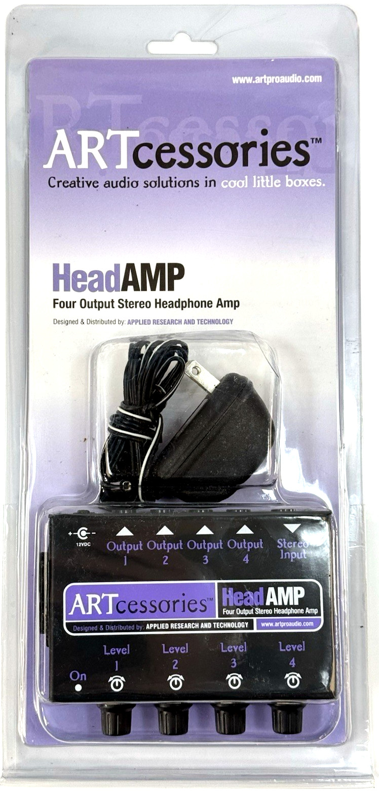 [ARTcessories] HeadAMP 4 Output Stereo Headphone Amplifier *BRAND NEW* Sealed