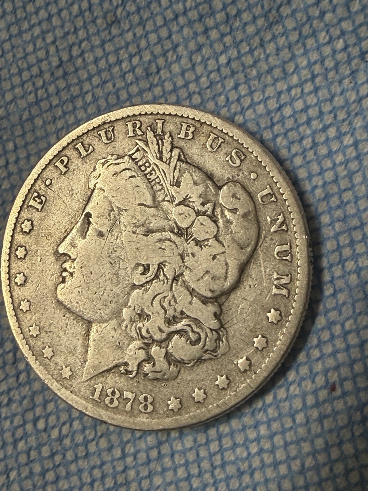 1878-S Corculated Morgan Dollar Nice COIN Free Shipping