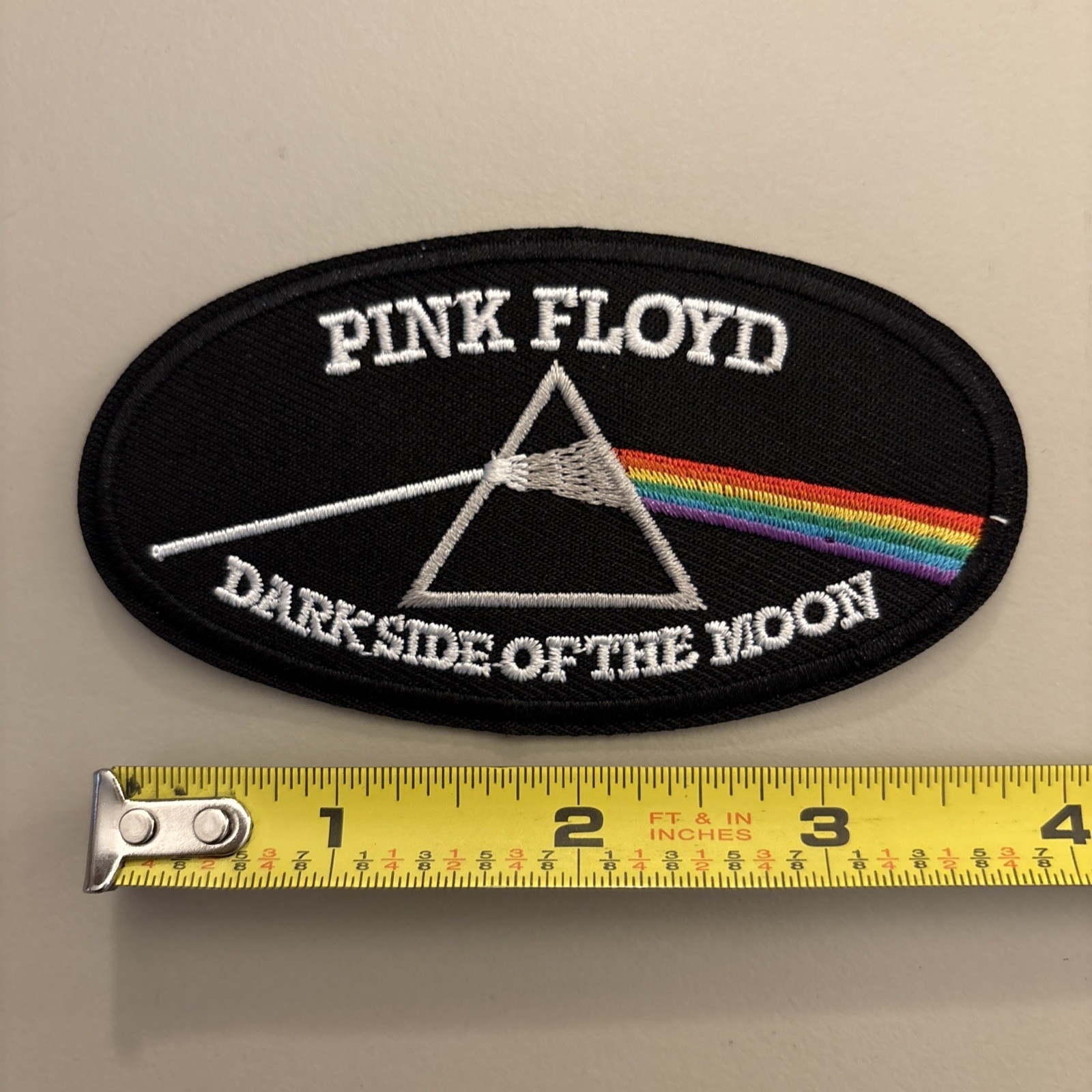 Pink Floyd - Dark side Of The Moon (Iron on patch) Punk/Rock/Metal/Music/Art