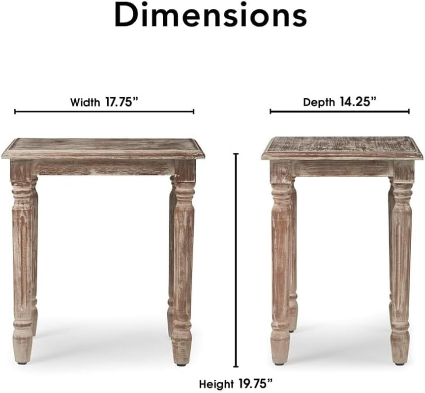 Beige Rothko Side Table - Stylish & Modern Accent Furniture