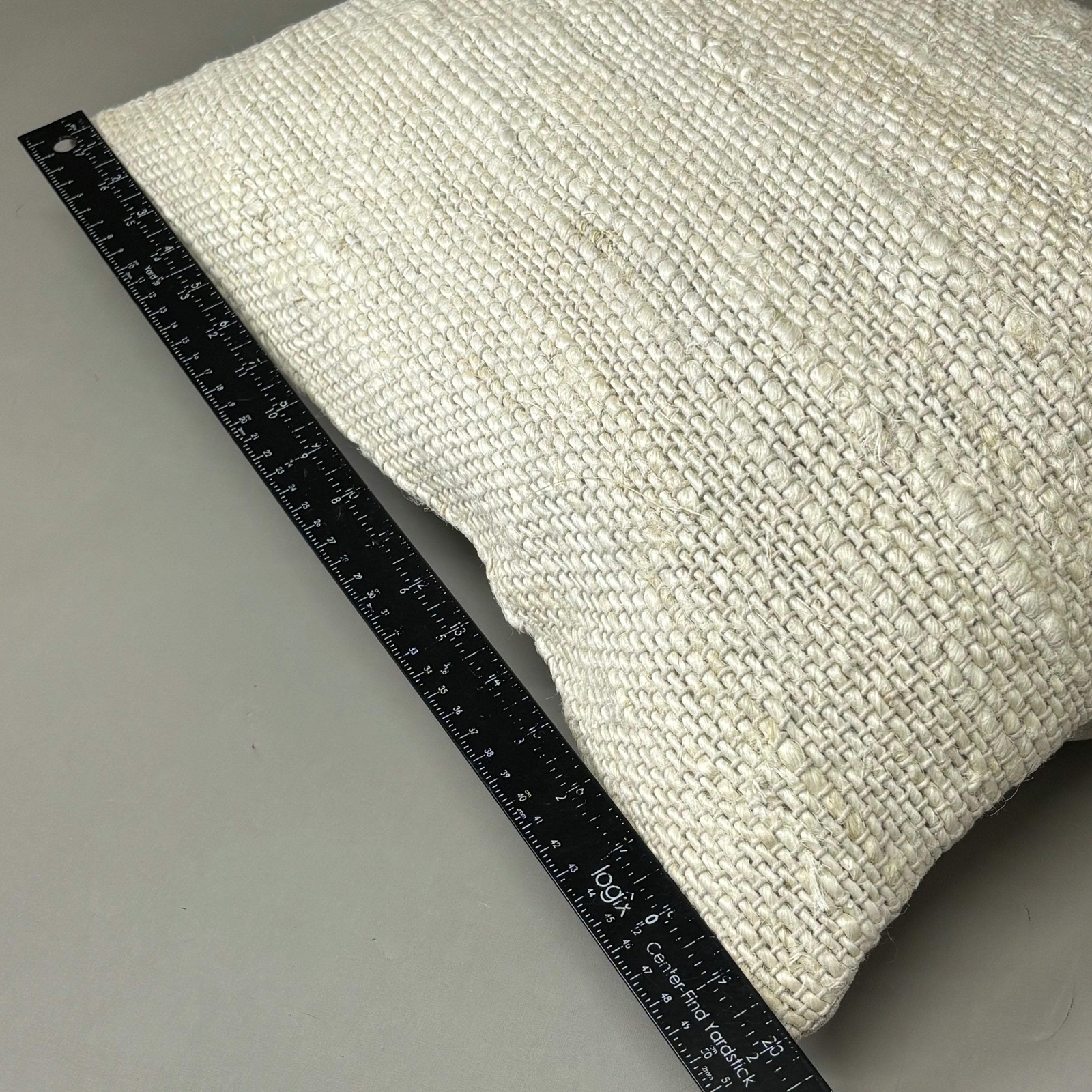 VILLA 14"x20" ST Halter Decorative Throw Pillow in Ivory