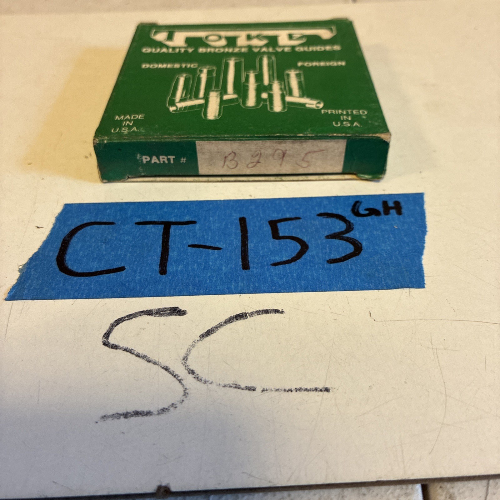 Toke Guide Intake Valve (Sold Individually) B295 Durable High Quality NOS Part