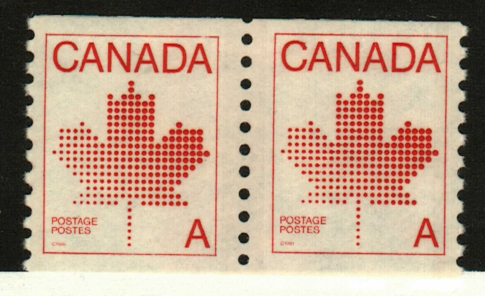 Canada #908 MNH pair (2 stamps) Maple leaf