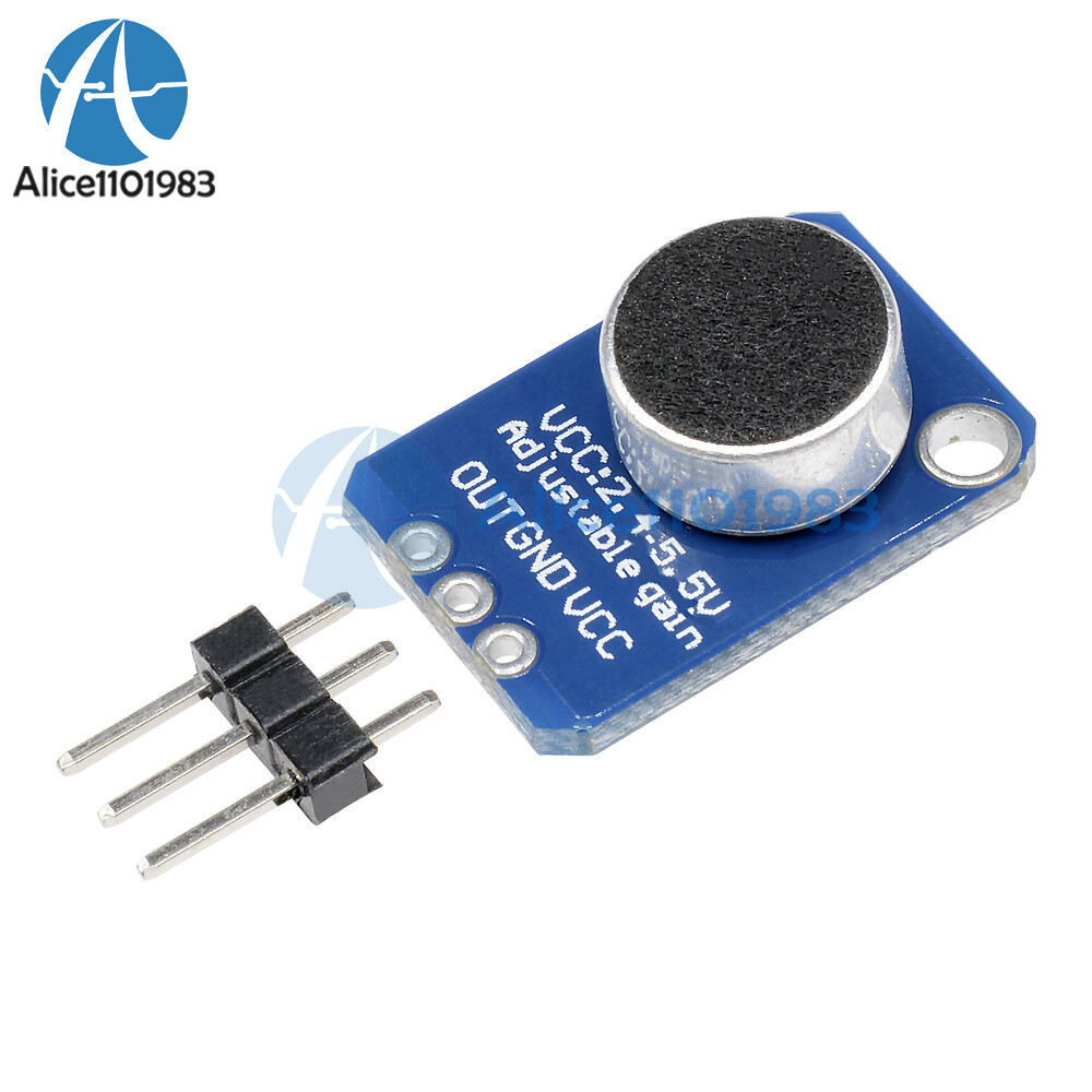 10PCS Electret Microphone Amplifier MAX4466 With Adjustable Gain For Arduino