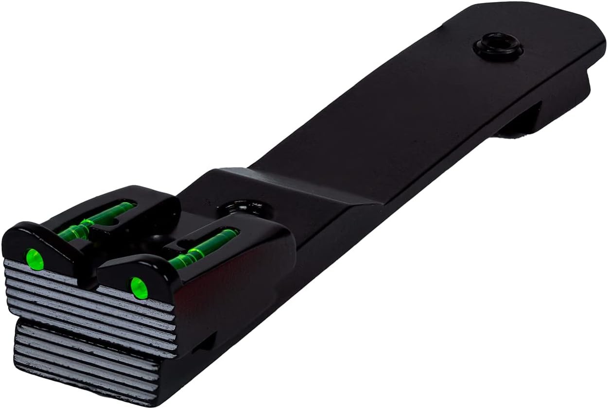 HIVIZ Fiber Optic Rifle/Shotgun Rear Sight One Size, Red and Green