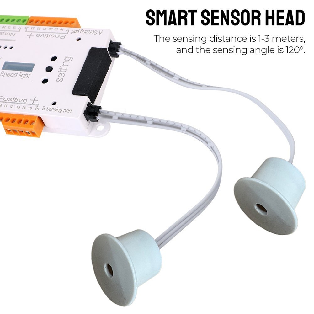 Stair LED Controller 32 Channels UL1032 with Dual AB Sensor Wiring Guide
