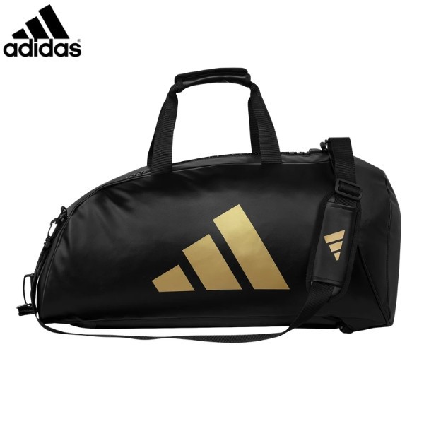 Adidas Combat Sports 2-in-1 Training Sports Duffel Bag - Gym, Faux Leather (PU)