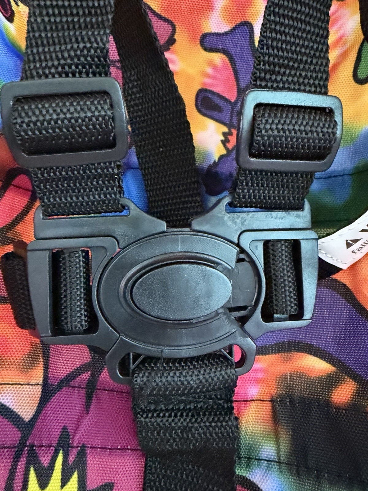 Daphylls Grateful Dead Theme Multicolor Bears Logo Baby Stroller Shoulder Strap