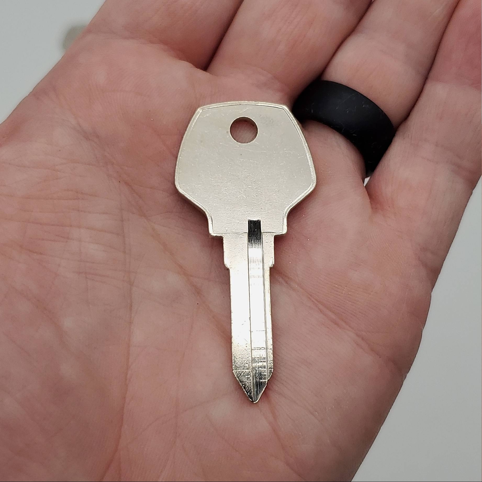 5x Ilco X101 Key Blanks For Some Harley Davidson Motorcycles Nickel Plated