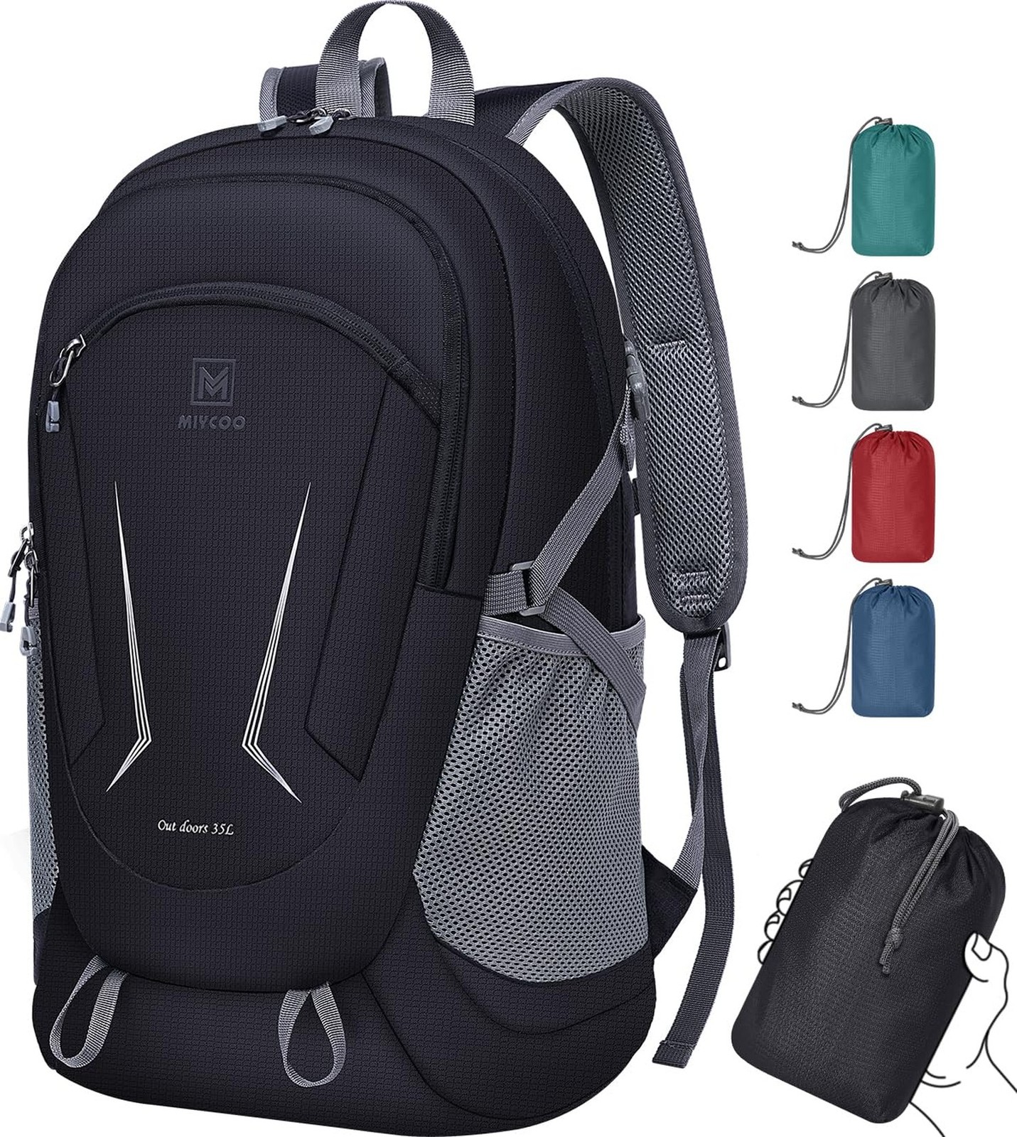 MIYCOO Backpack - Ultra Lightweight Packable Backpack for Travel Camping, Hik...