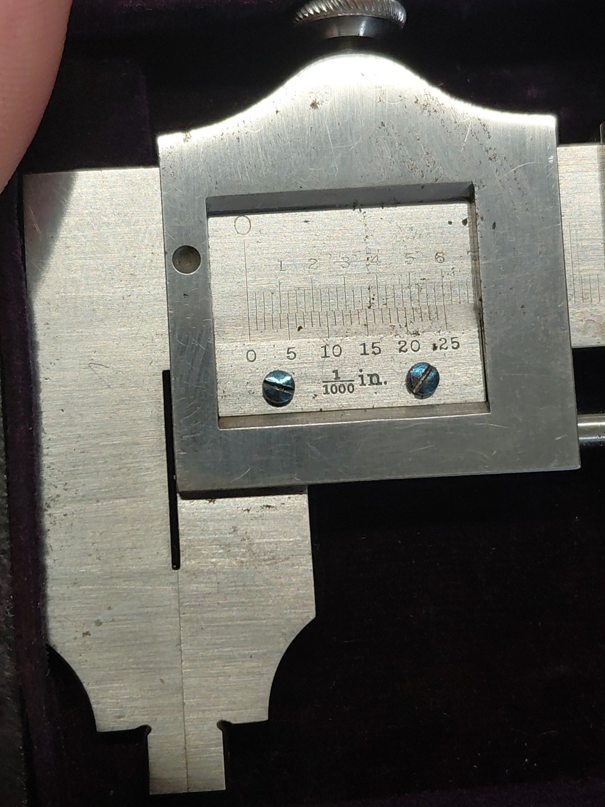 BROWN & SHARPE 7" CALIPER IN CASE