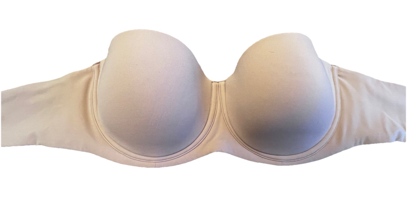 SKIMS Fits Everybody Strapless Wired Bra Clay New Size 34C
