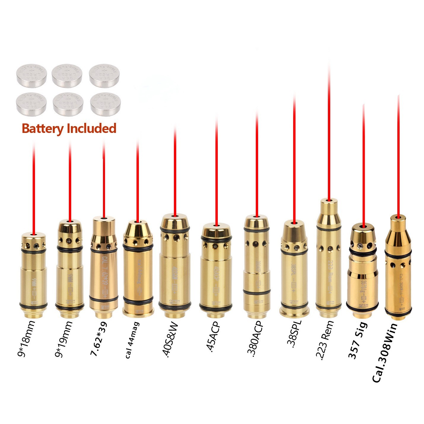 New HD Laser Training Cartridge Dry Fire Bullet for Shooting Training System Kit