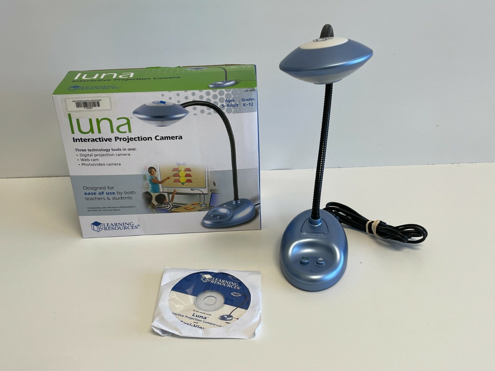 Learning Resources Luna Interactive Easi-View Projection Camera LER-4400
