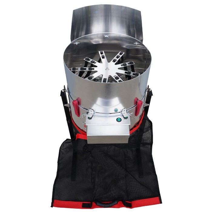 Electric Elite Automatic Stainless Bud Trimmer - Stand-up - CATCH BAG - Aluminum