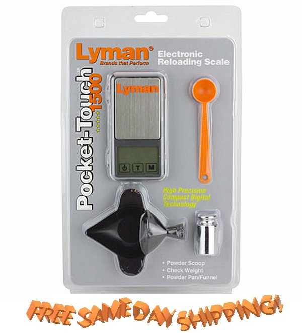 Lyman  NEW Pocket Touch Digital Scale Set # 7750725  Brand New!