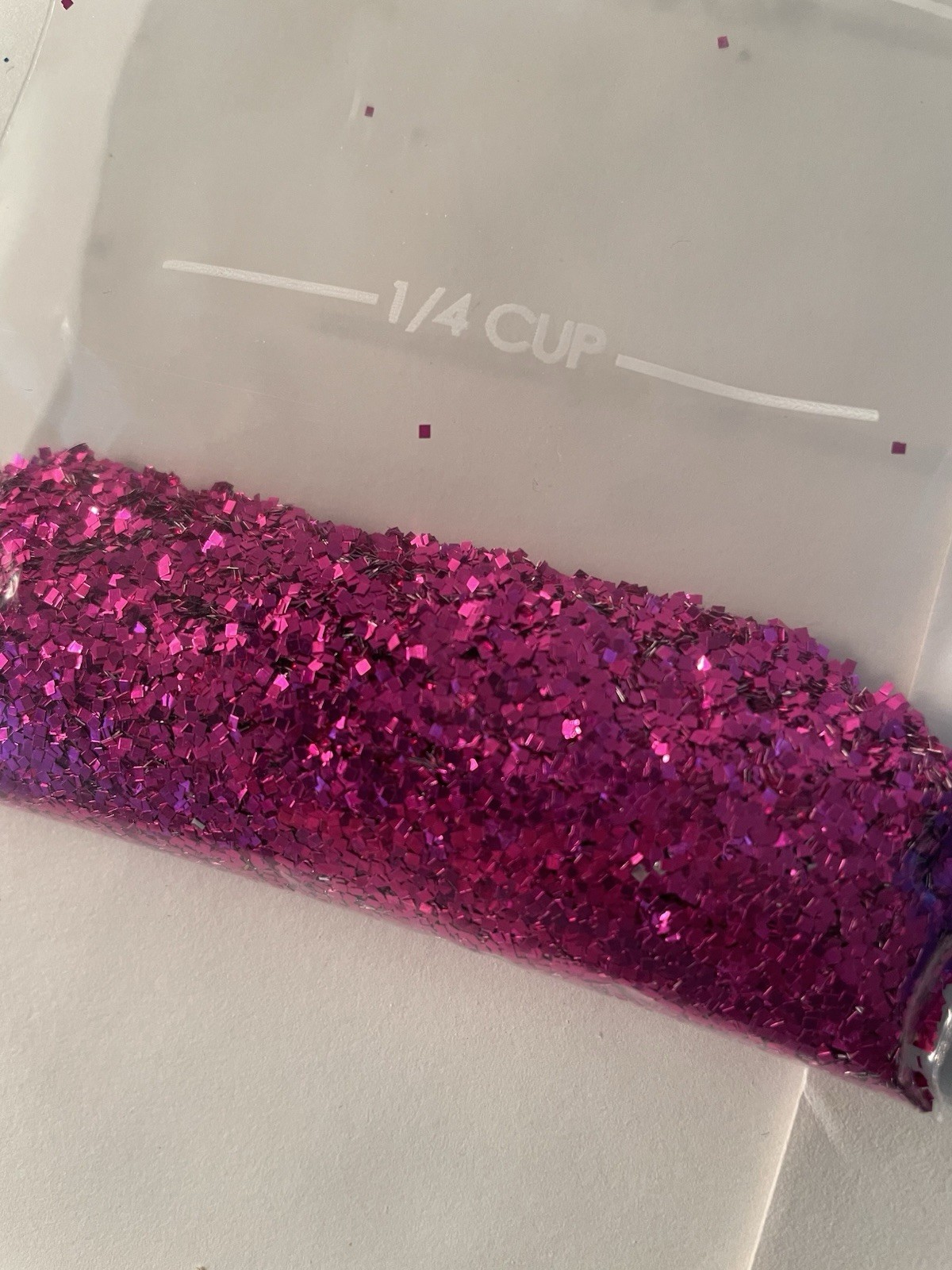 Mixed Lot Arts & Crafts Metallic Glitter Silver Gold Red Ruby Blue Approx 29 oz