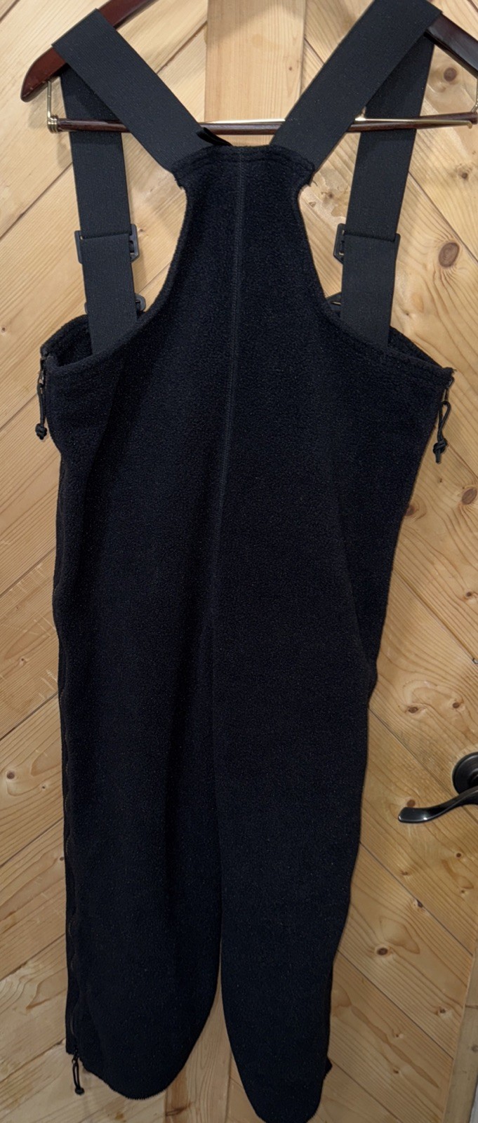 Medium Short / Regular - Overalls Cold Weather Fleece Black Polartec Military