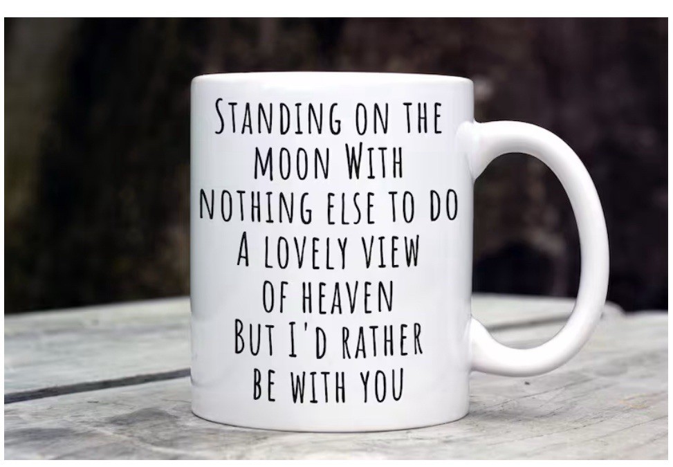 Standing on the Moon Grateful Dead Inspired Coffee Mug 11oz