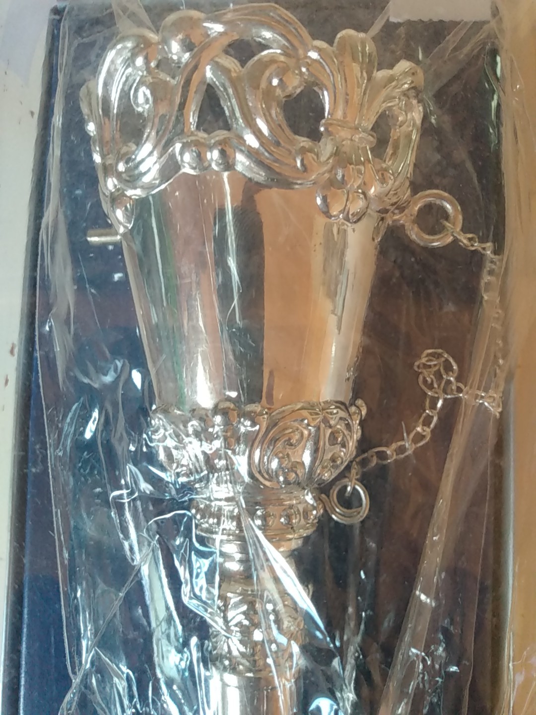 Silver Plated Wedding Bouquet Holder From Wilton
