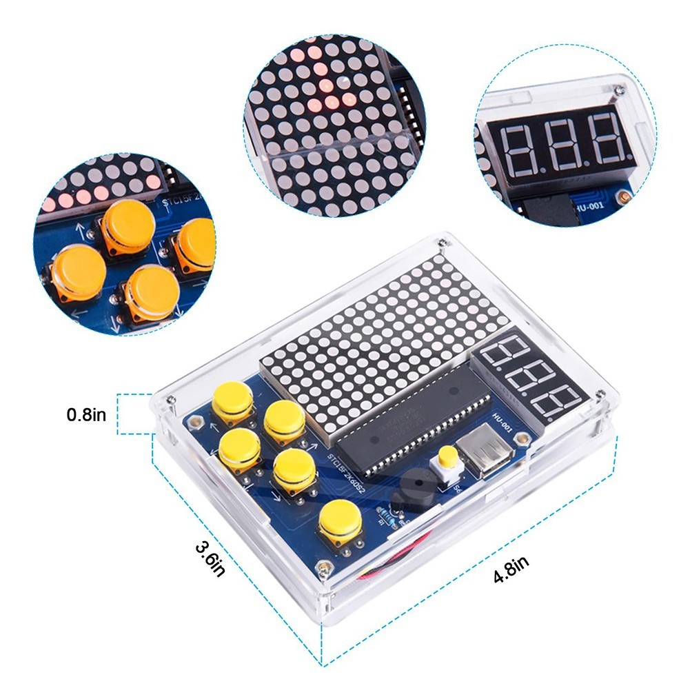 Comprehensive For DIY Kit for Assembling a Functional Game Console Unit