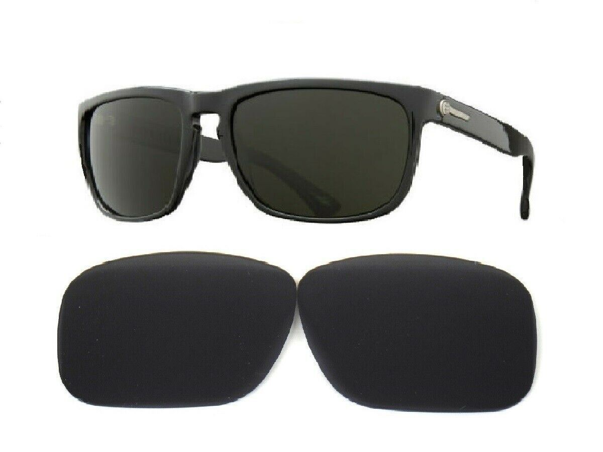 Galaxy Replacement Lenses For Electric Knoxville XL Sunglasses Black Polarized