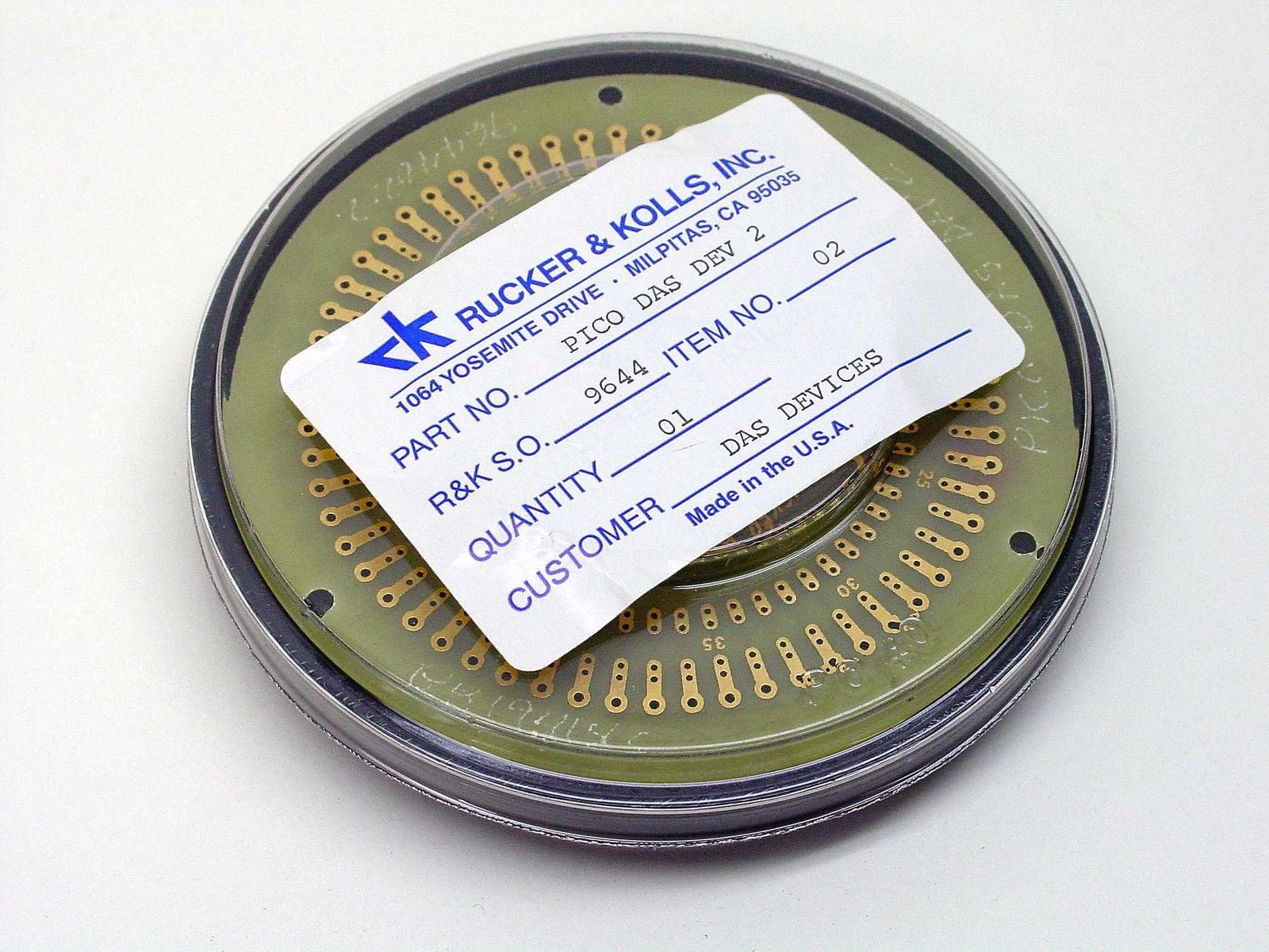 Rucker & Kolls PICO DAS DEV 2 9644