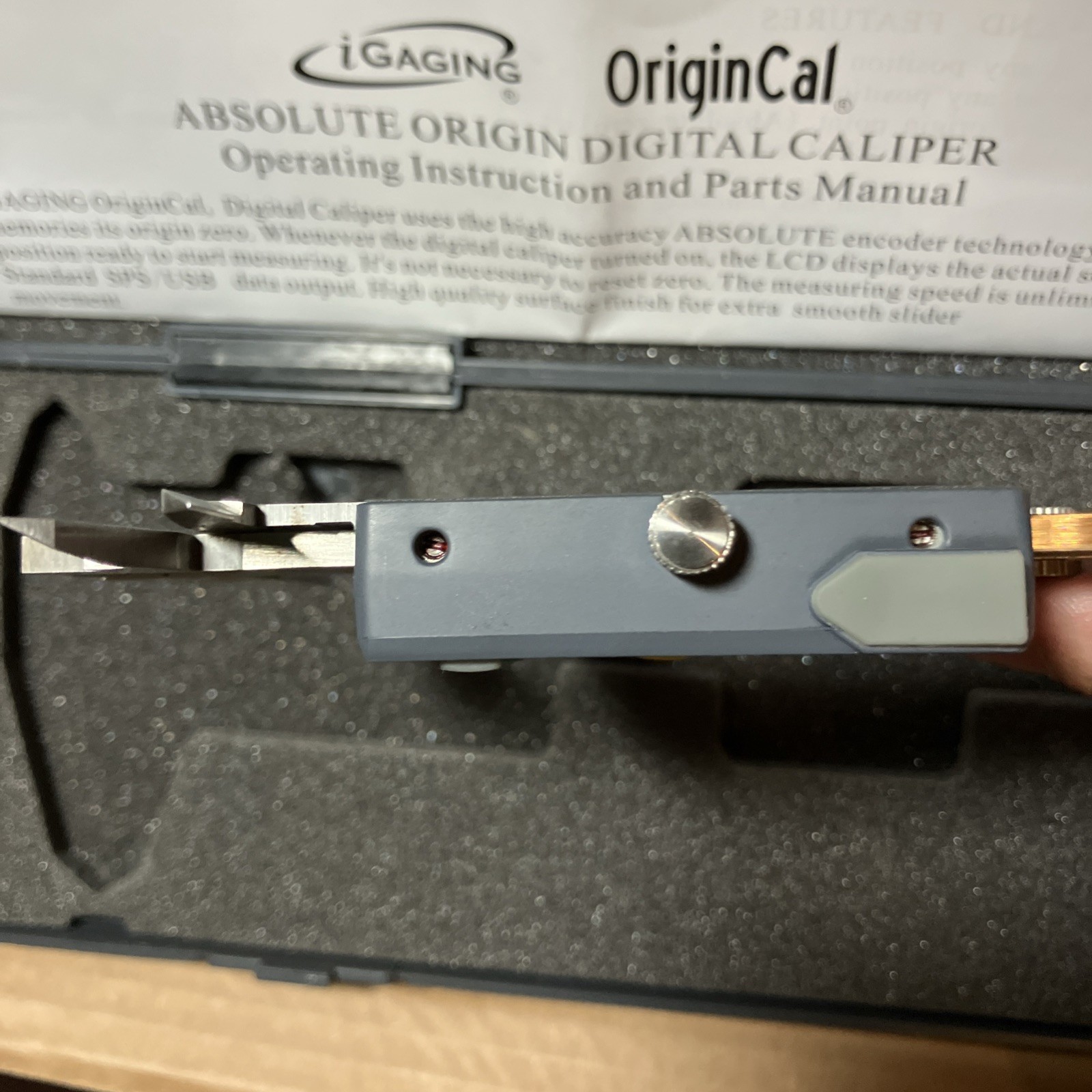 Igaging Ip54 Absolute Origin 8” Digital Electronic Caliper - OriginCal