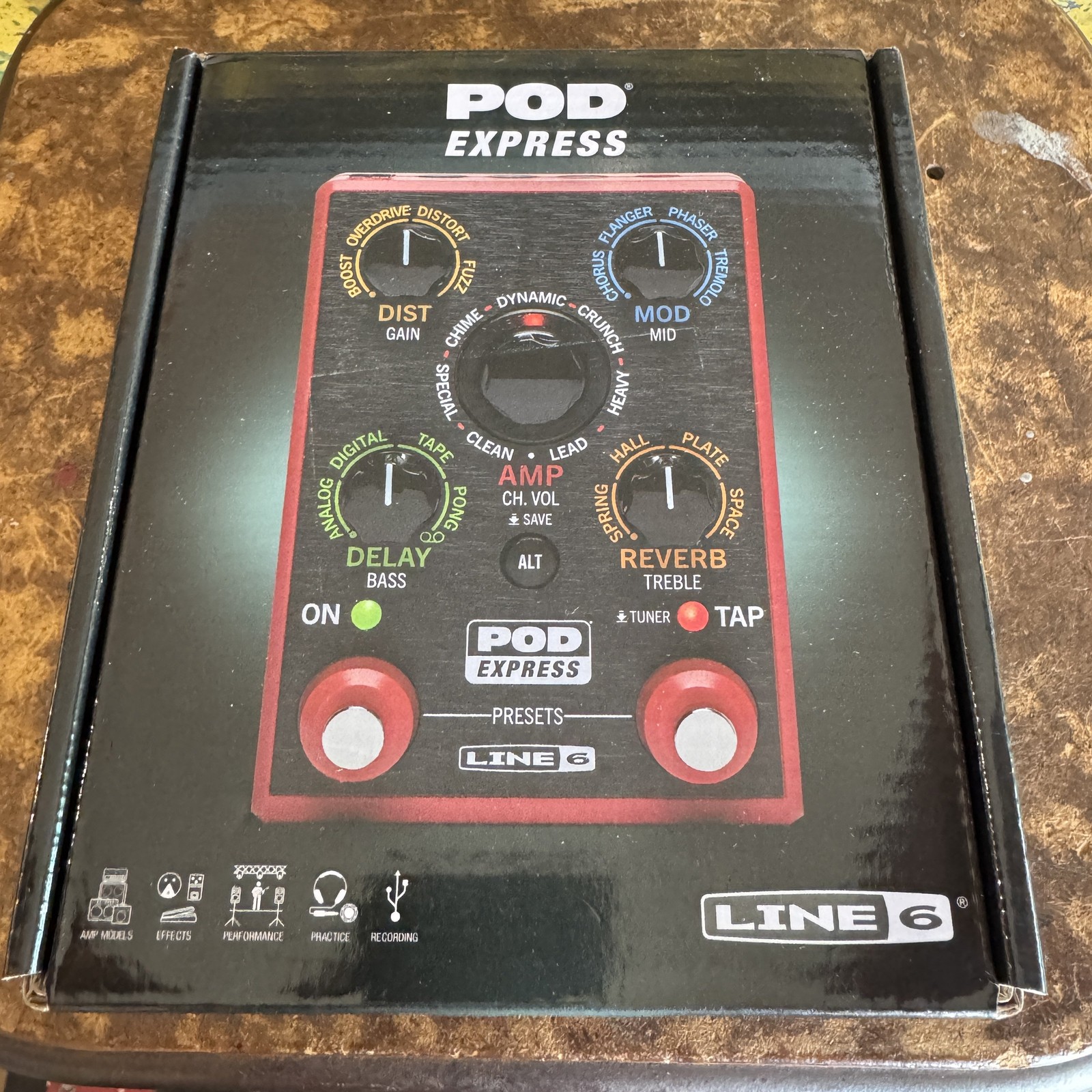 Line 6 Pod Express Ultra Compact Amp & Effects Processor
