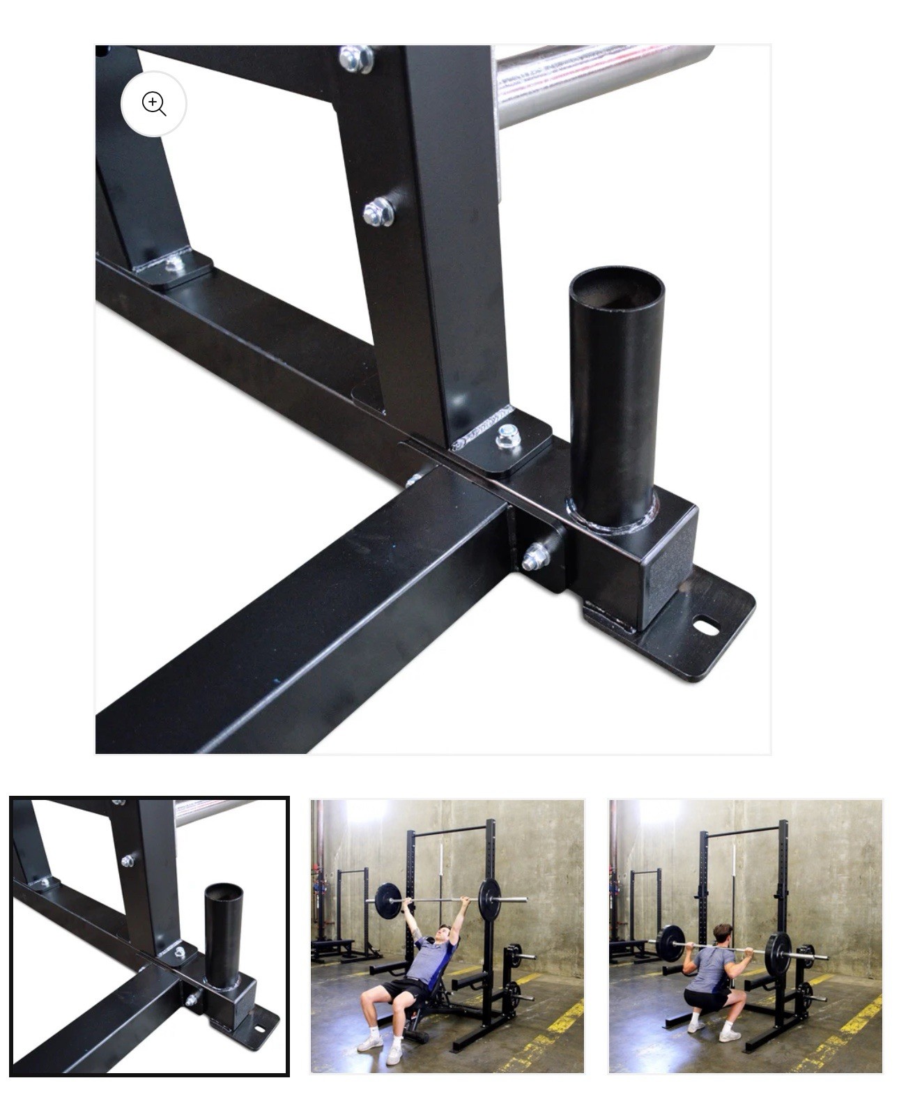 DELUX SQUAT RACK Multi-Functional Power Cage with Pull-Up Bar *DELIVERY AVAIL*
