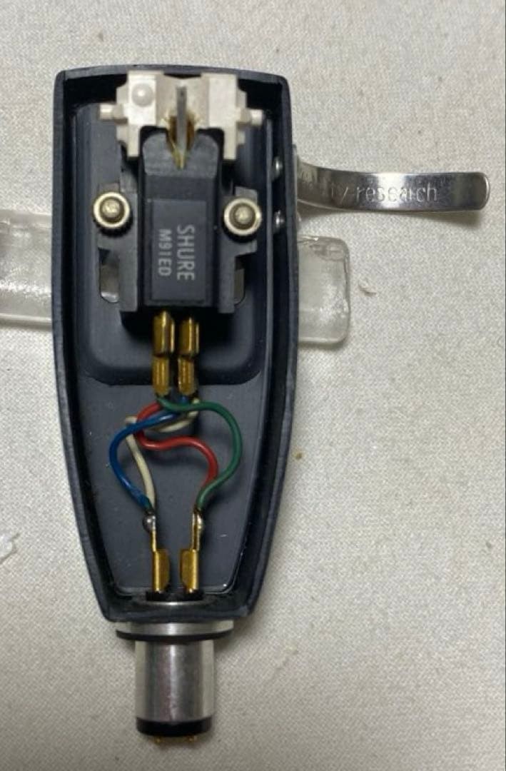 FR Fidelity Research Headshell SHURE M91ED Cartridge Set - High Quality Sound