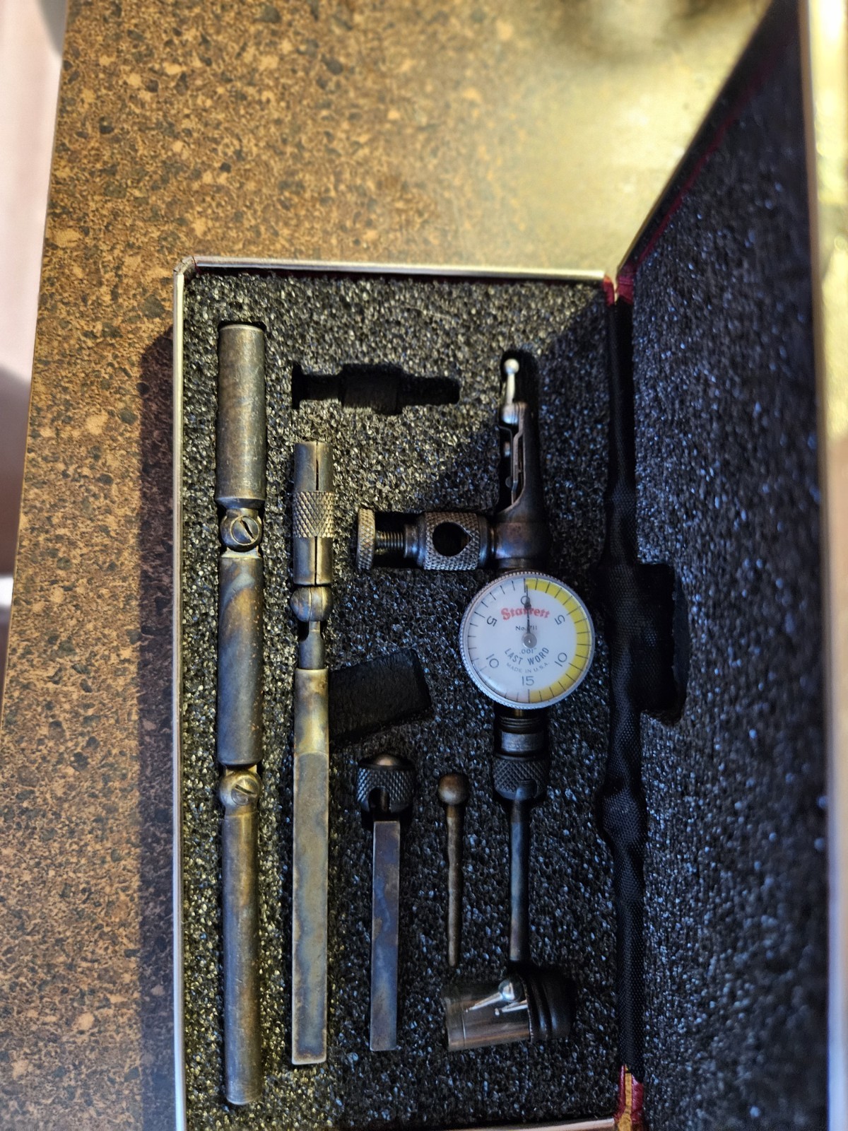 Starrett Last Word No. 711 Dial Test Indicator Set