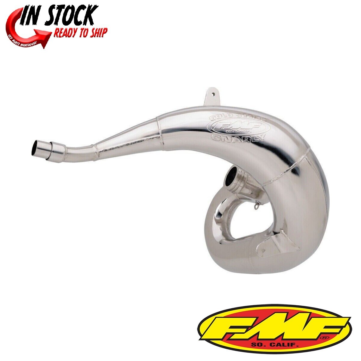 FMF Gold Series Gnarly Exhaust Pipe FMF022007
