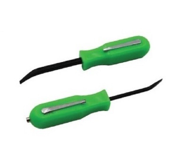 Grip 2pc Pocket Square PVC Handle Pry Bars Set Tools 60268