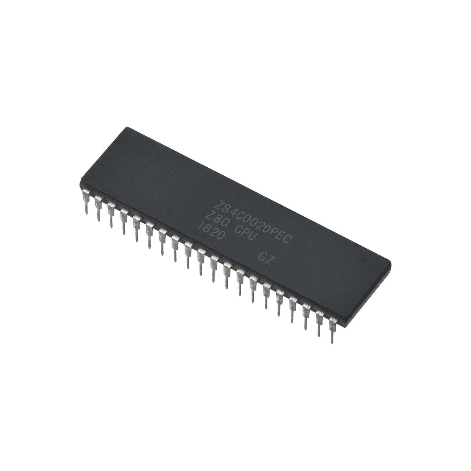 2Pcs Z84C0020PEC Z80 Z80CPU IC CPU Microprocessor 20Mhz,Dip-40.
