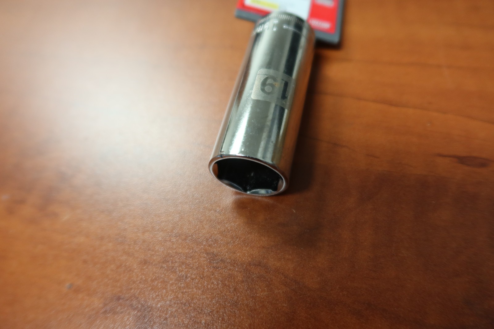 New Craftsman 19mm Easy Read DEEP Socket - 3/8" Drive - 6 Point - # 45876