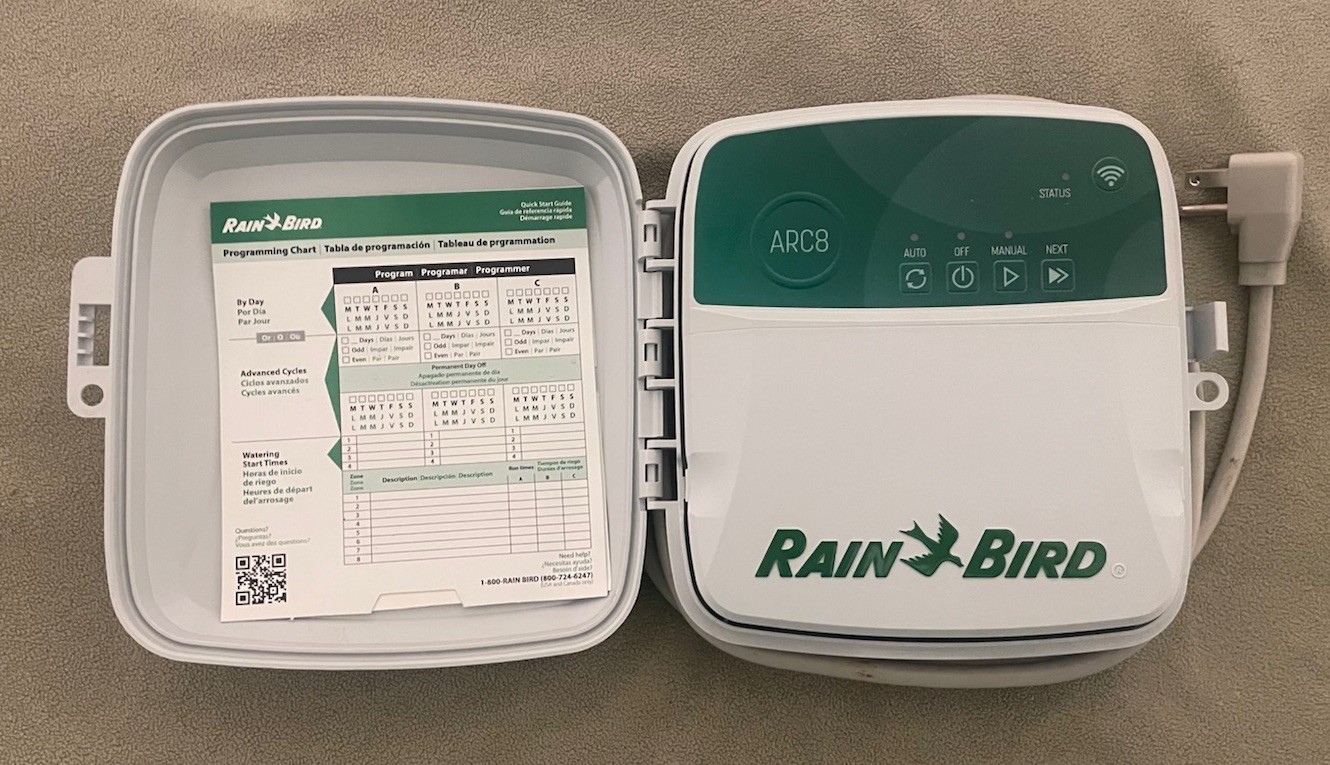 Rain Bird ESP TM2 8 Station Irrigation Controller WiFi Link Ready Working