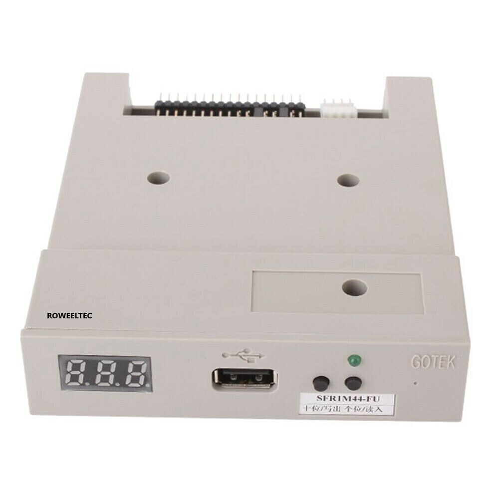 USB Floppy Emulator for Tajima SWF, 3.5" SSD Drive Replacement 1.44MB Disk