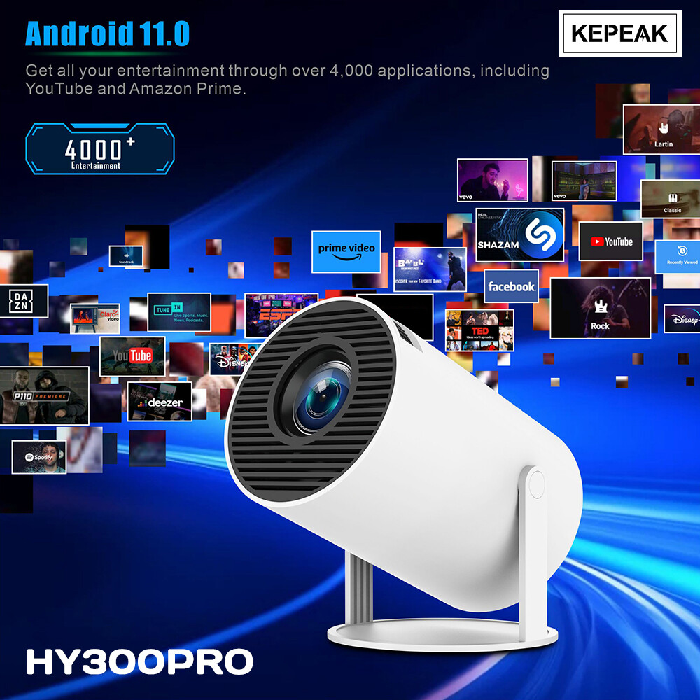 4K Mini Proyector Para Moviles Celular 5G Wifi Bluetooth Android Y Ios Iphone US