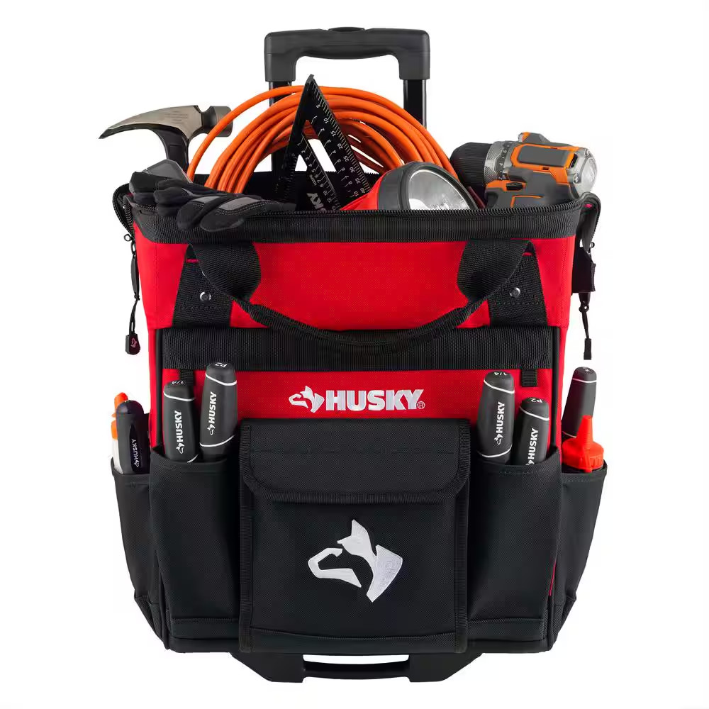 14 In. 13 Pocket Rolling Tool Bag