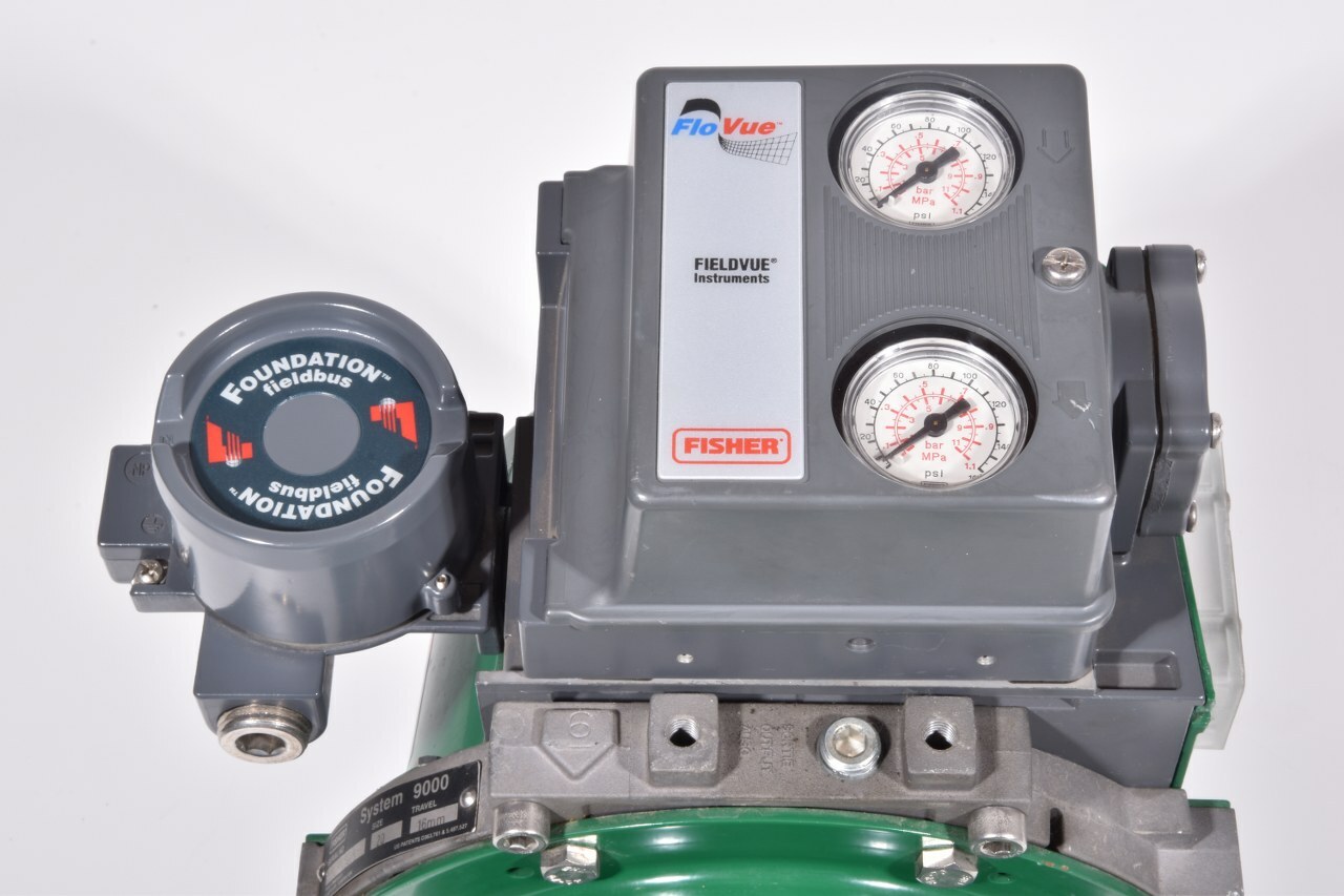 FISHER DVC5040 / DVC5020F + 1018S + 2371DF1, System 9000, control valve