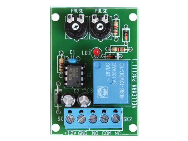 [ Whadda Velleman WMT136 ] Interval Timer Module (Assembled)