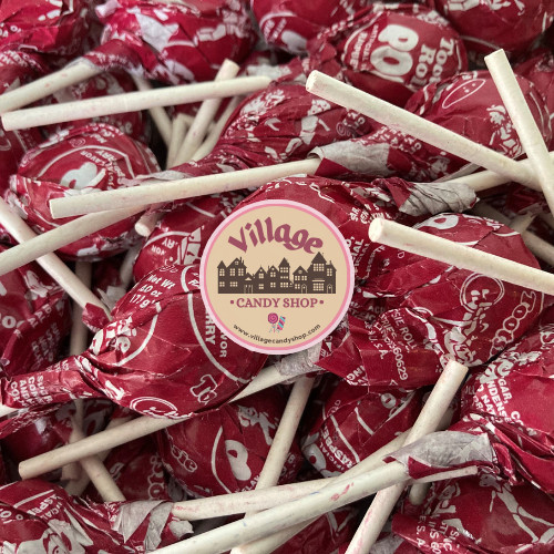 Raspberry Tootsie Pops 10-200 Pops