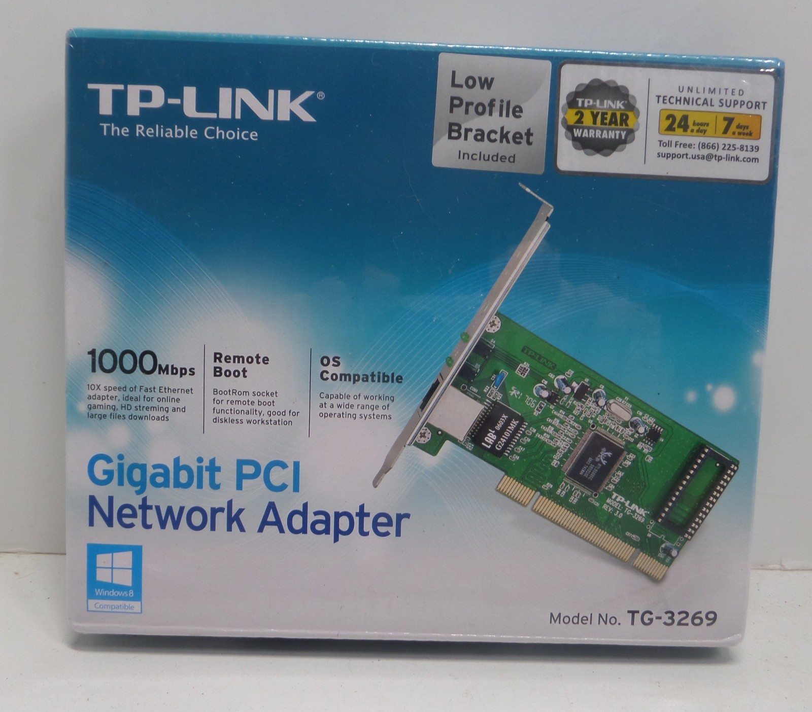 TP-Link Gigabit PCI network adapter TG-3269 NEW