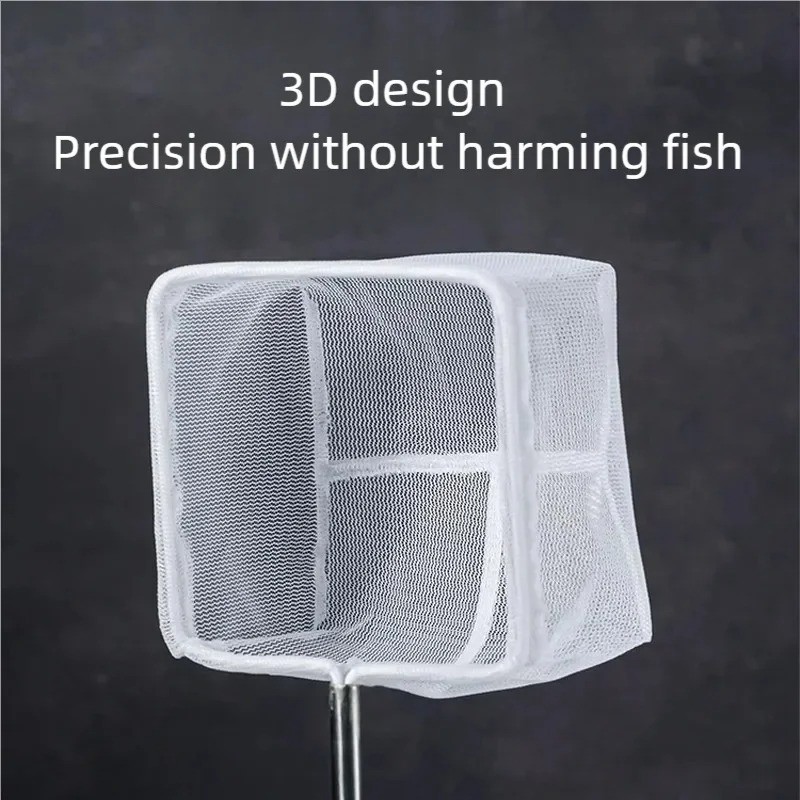 Aquarium Fishing Net Extendable Handle Fine Mesh Fish Shrimp Catcher